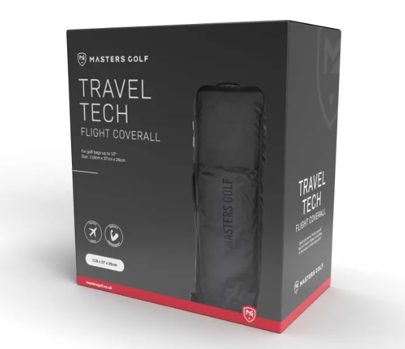 TravelTech Flight Coverall with Wheels Black